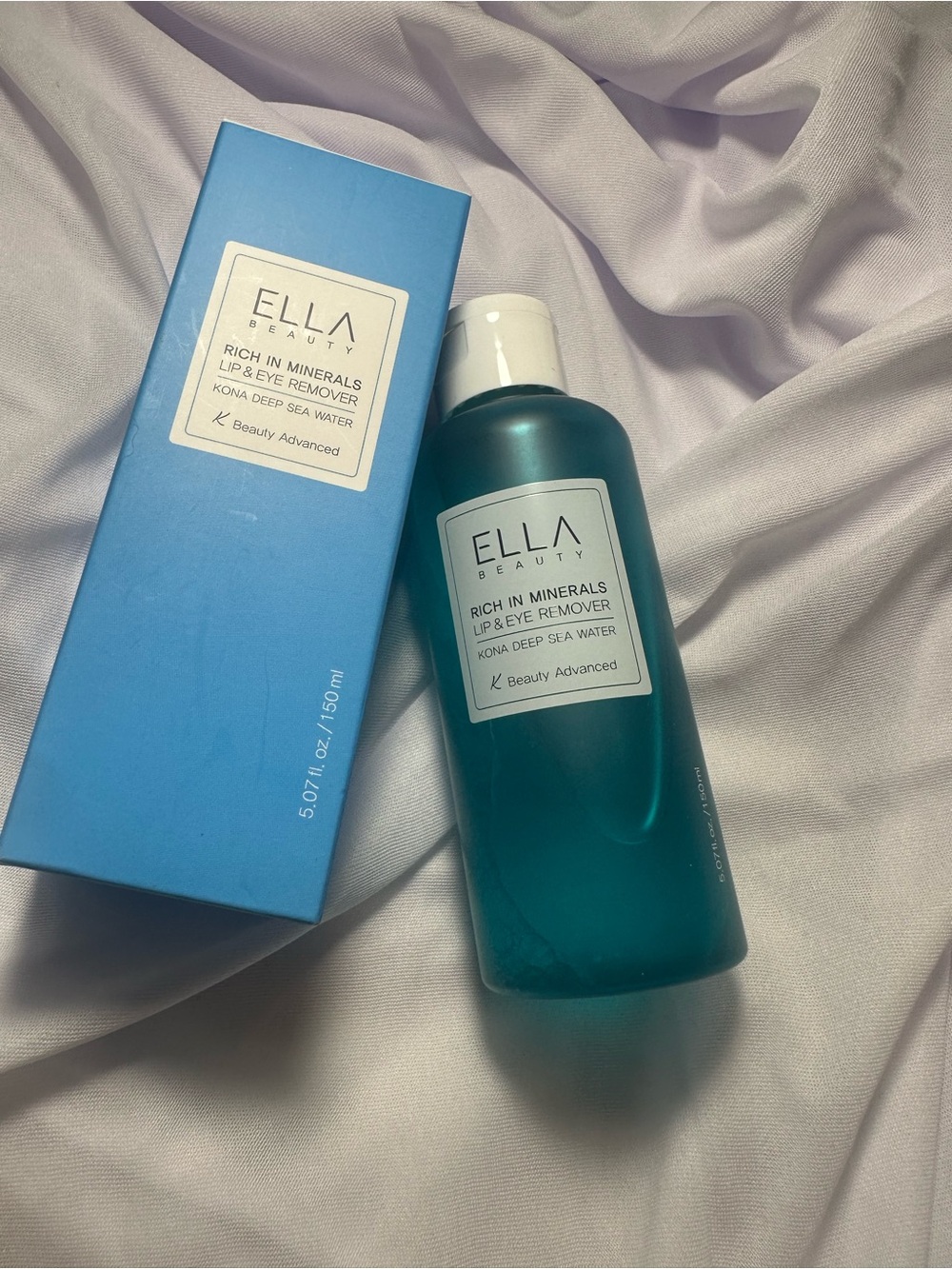 ELLA Beauty Deep Sea Water Mineral Lip & Eye Makeup Remover